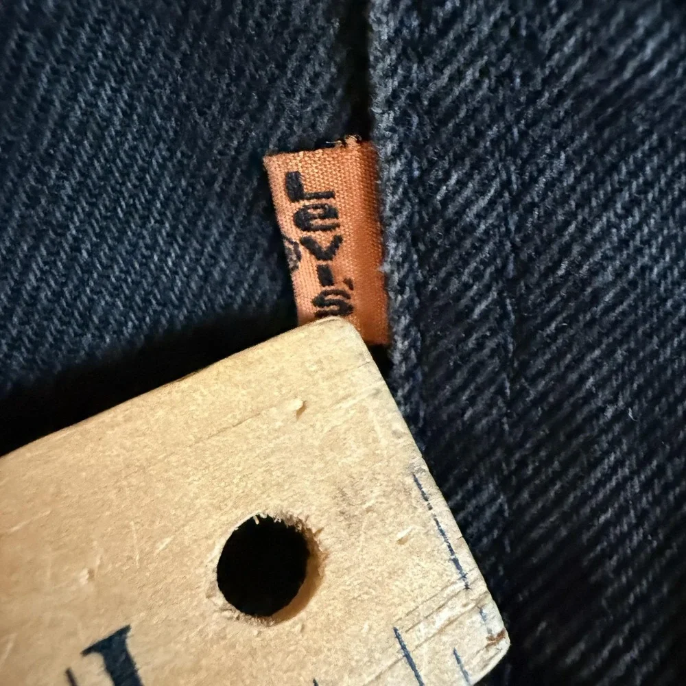 Vintage Levis 550 Jeans Mens (31x29)‎ 34x30 Orange Tab Black 90s USA